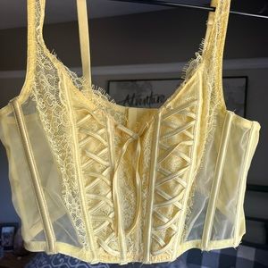 Victoria secret corset top